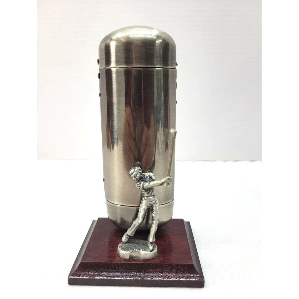 Golfer swing Reading Eyeglass Stand With Felt Lining Glass Holder Desk